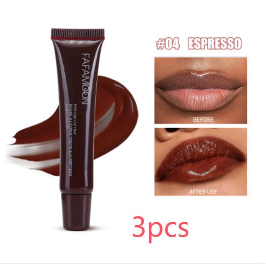 Glossy Lip Glaze Waterproof Long Lasting Lip Gloss Glossy Mirror Tea Red Liquid Lipstick Doodle Lip Korean Makeup | Luxury Home Accessories | Heulog Glow