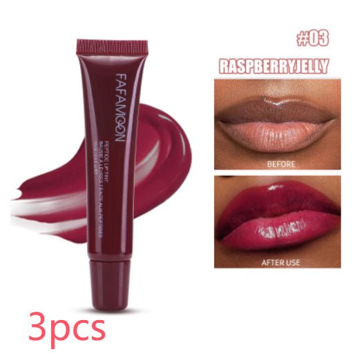 Glossy Lip Glaze Waterproof Long Lasting Lip Gloss Glossy Mirror Tea Red Liquid Lipstick Doodle Lip Korean Makeup | Luxury Home Accessories | Heulog Glow