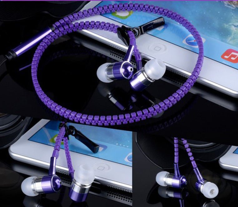 Glowing Zipper Earphones | Luxury Home Accessories | Heulog Glow