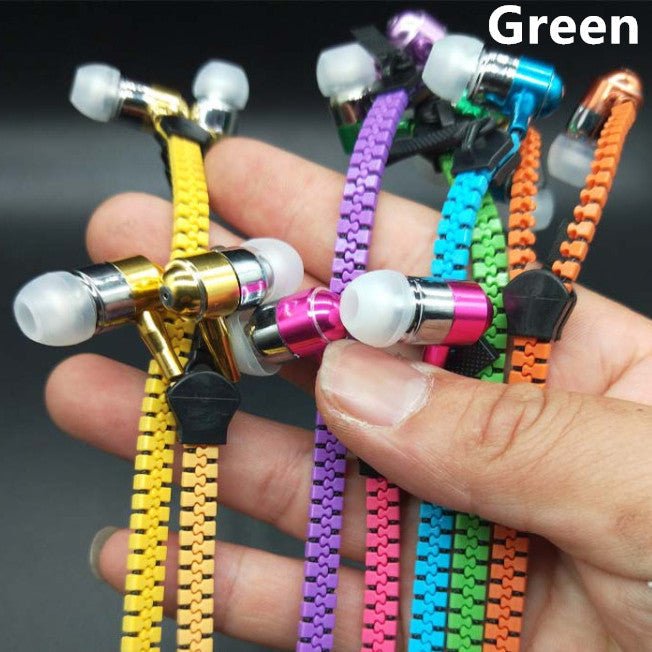 Glowing Zipper Earphones | Luxury Home Accessories | Heulog Glow