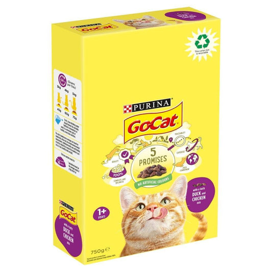Go-Cat Comp Chicken & Duck 750g | Luxury Home Accessories | Heulog Glow