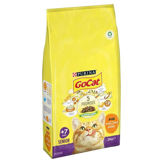 Go-Cat Comp Senior 2kg | Luxury Home Accessories | Heulog Glow
