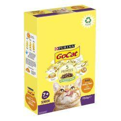 Go-Cat Senior with Chicken, Turkey and Vegetables Dry Cat Food, 750g | Luxury Home Accessories | Heulog Glow