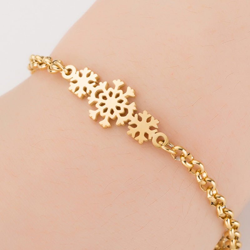 Gold Color Charms Bracelet Femme Stainless Steel Women Jewelry Lucky Origami Elephant Bracelets Friendship Gifts | Luxury Home Accessories | Heulog Glow