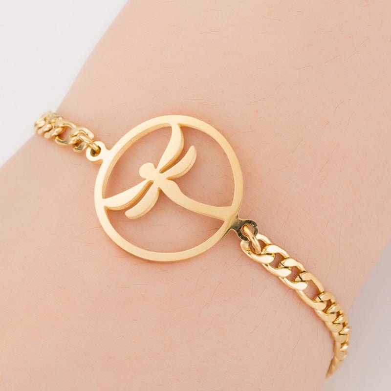 Gold Color Charms Bracelet Femme Stainless Steel Women Jewelry Lucky Origami Elephant Bracelets Friendship Gifts | Luxury Home Accessories | Heulog Glow