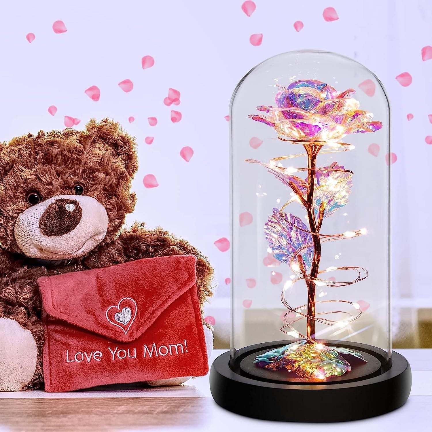 Gold Foil Christmas Gift Valentine's Day Gift | Luxury Home Accessories | Heulog Glow