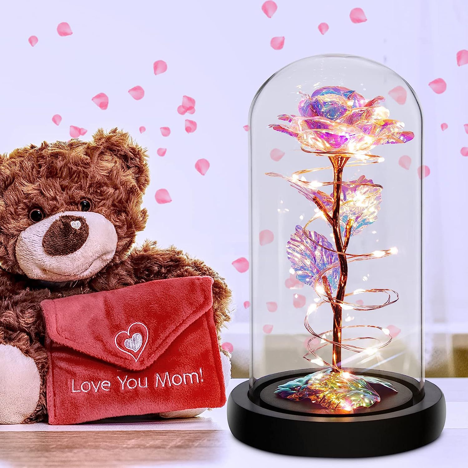 Gold Foil Christmas Gift Valentine's Day Gift | Luxury Home Accessories | Heulog Glow
