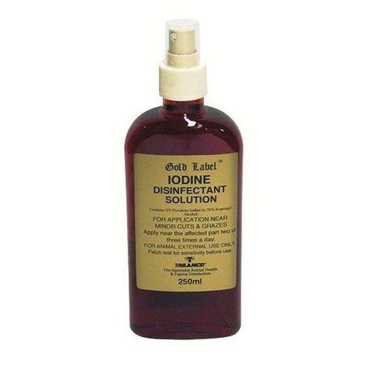 Gold Label Iodine Spray | Luxury Home Accessories | Heulog Glow