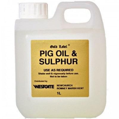 Gold Label Pig Oil & Sulphur | Luxury Home Accessories | Heulog Glow