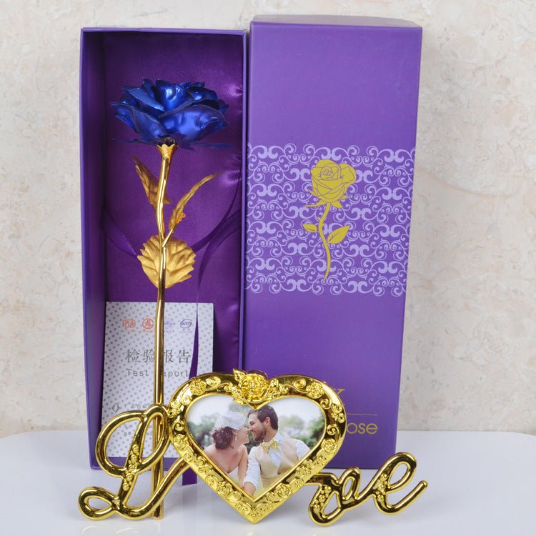Golden Rose Valentine's Day Gift | Luxury Home Accessories | Heulog Glow