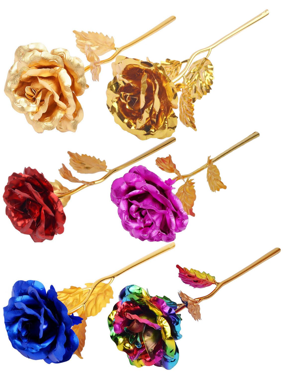 Golden Rose Valentine's Day Gift | Luxury Home Accessories | Heulog Glow