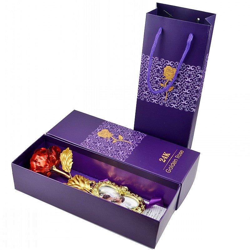 Golden Rose Valentine's Day Gift | Luxury Home Accessories | Heulog Glow