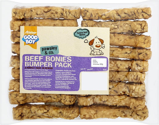 Good Boy Beef Flavour Bonies x18 | Luxury Home Accessories | Heulog Glow