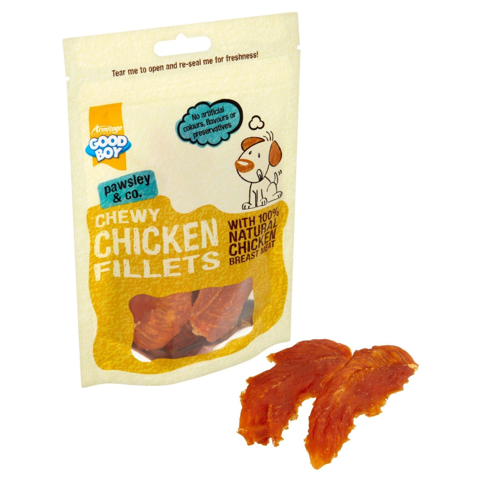 Good Boy Chewy Chicken Fillets x10 | Luxury Home Accessories | Heulog Glow