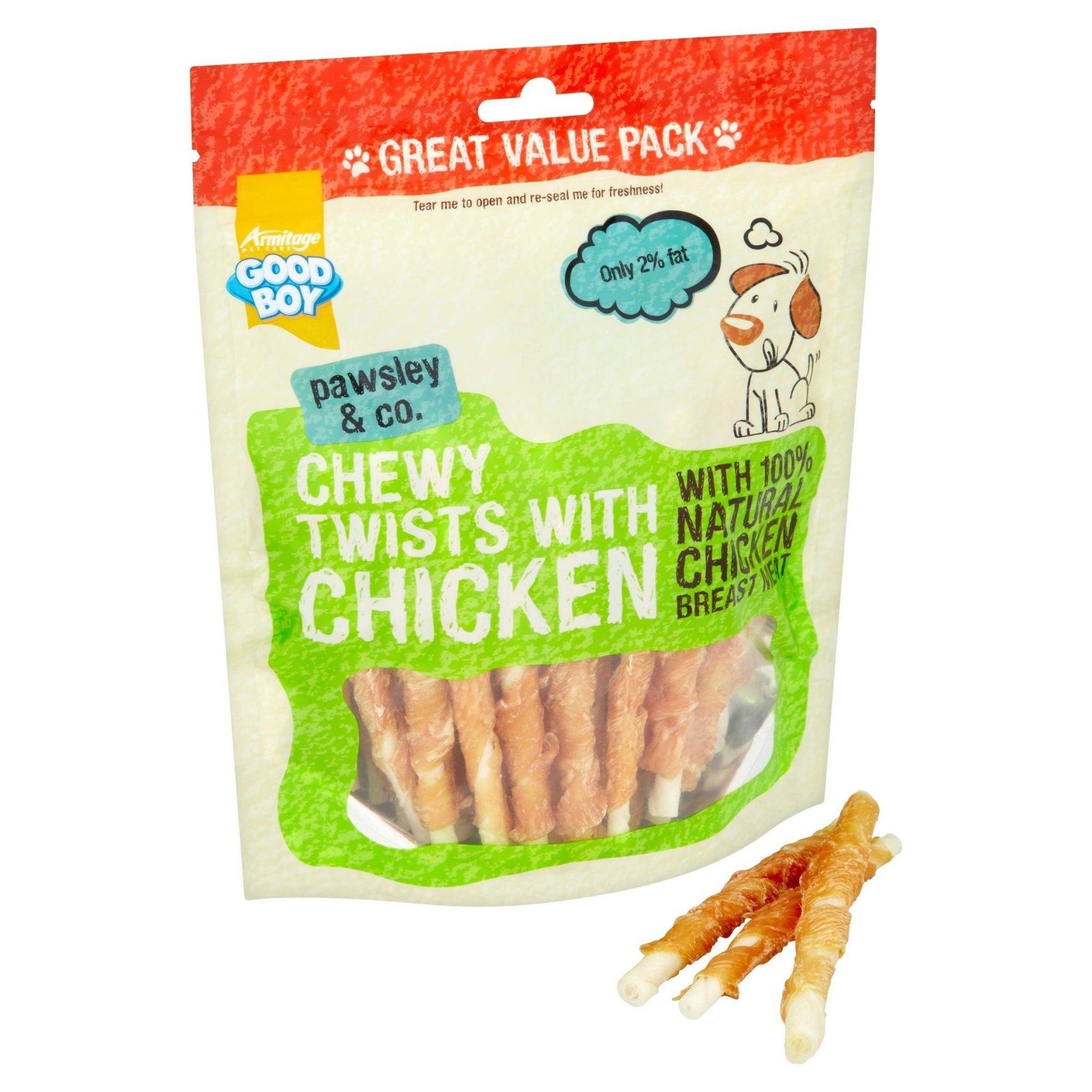Good Boy Chewy Twists Chicken 320gx3 | Luxury Home Accessories | Heulog Glow