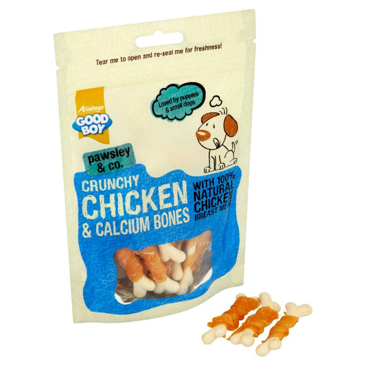 Good Boy Crunchy Chicken & C Bone 100gx8 | Luxury Home Accessories | Heulog Glow