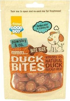 Good Boy Duck Bites 65g | Luxury Home Accessories | Heulog Glow
