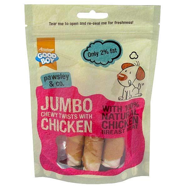 Good Boy Jumbo Chewy Twist Chick 100gx12 | Luxury Home Accessories | Heulog Glow