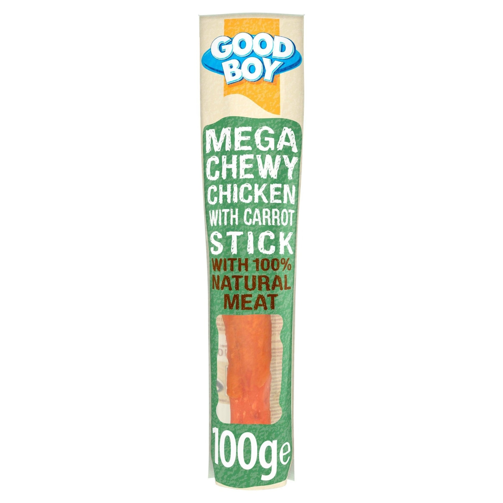 Good Boy Mega Chewy Chicken with Carrot Stick 100g | Luxury Home Accessories | Heulog Glow