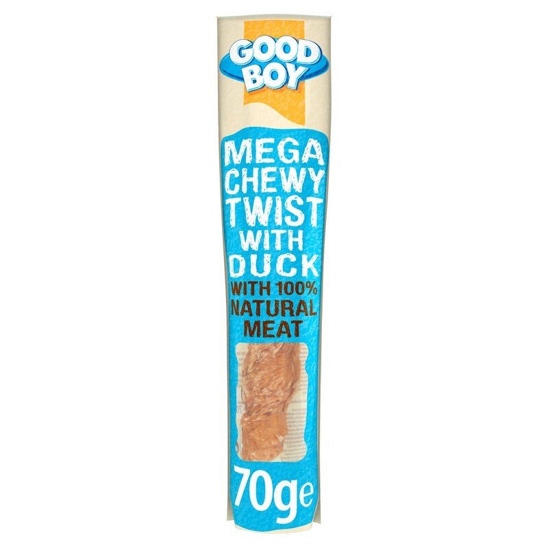 Good Boy Mega Chewy Twist with Duck 70g | Luxury Home Accessories | Heulog Glow