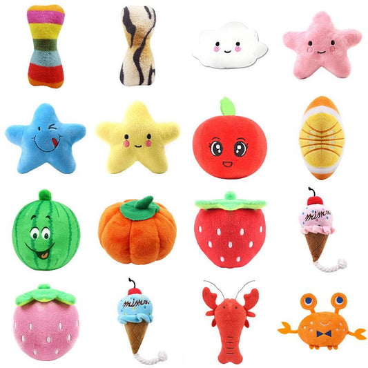 Gooddog, Dog, Plush Vocal Toys, Fruits, Cartoons, Pets, Cats, Toys, Pet Supplies | Luxury Home Accessories | Heulog Glow