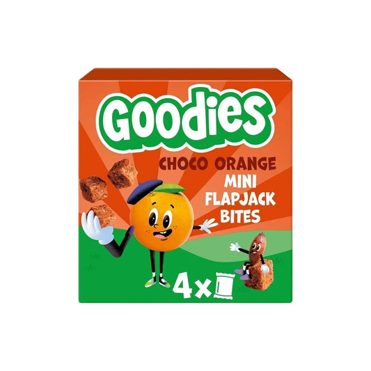 Goodies Choco Orange Mini Flapjack Bites 3+years 92g (4x23g) | Luxury Home Accessories | Heulog Glow