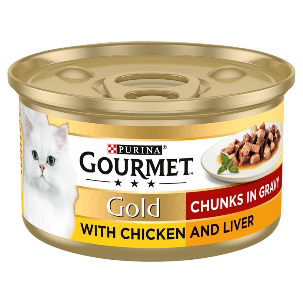 Gourmet Gold Chicken & Liver CIG 12x85g | Luxury Home Accessories | Heulog Glow