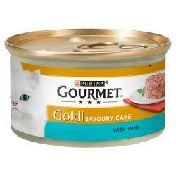 Gourmet Gold Savoury Cake Tuna 12 x 85g | Luxury Home Accessories | Heulog Glow