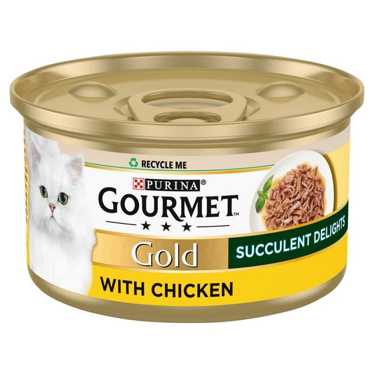 Gourmet Gold Succ Delight Chk 12x85g | Luxury Home Accessories | Heulog Glow