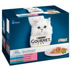Gourmet Pouch Ocean Delicacies 12 Pack, 85g | Luxury Home Accessories | Heulog Glow