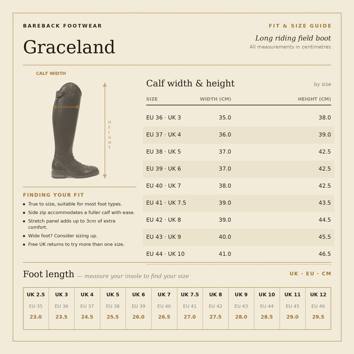 Graceland Long Riding Field Boots - Brown | Luxury Home Accessories | Heulog Glow