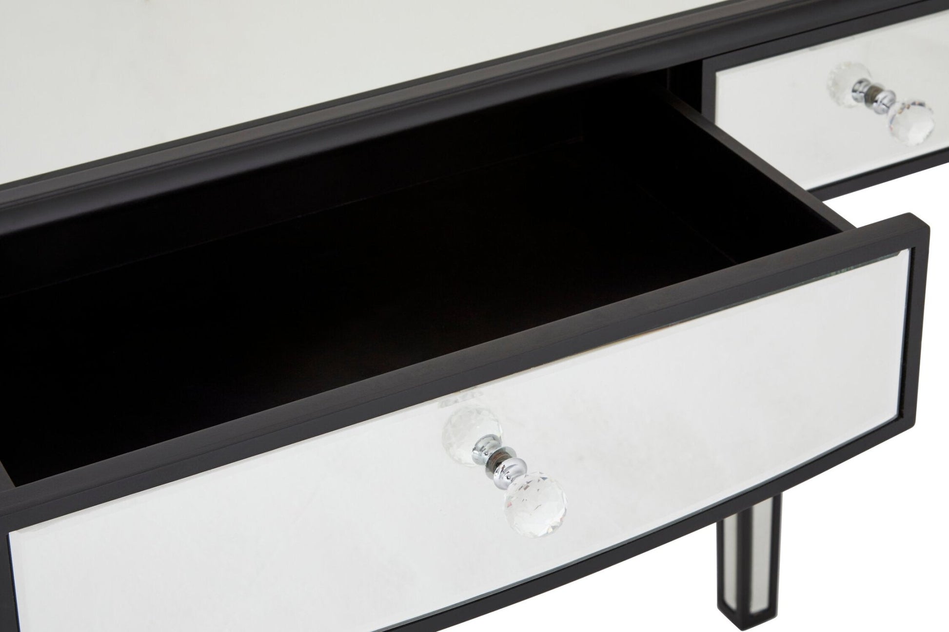 Graciela 3 Drawer Console Table With Mirror Frame | Luxury Home Accessories | Heulog Glow