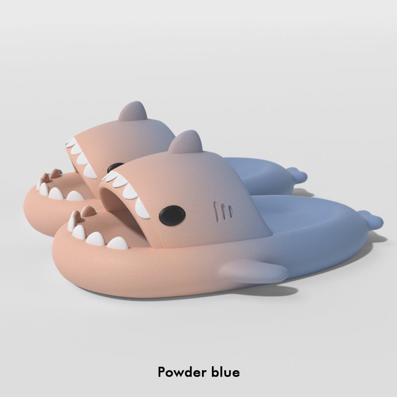 Gradient Shark Slippers Men's Home Bathroom Non-slip | Luxury Home Accessories | Heulog Glow
