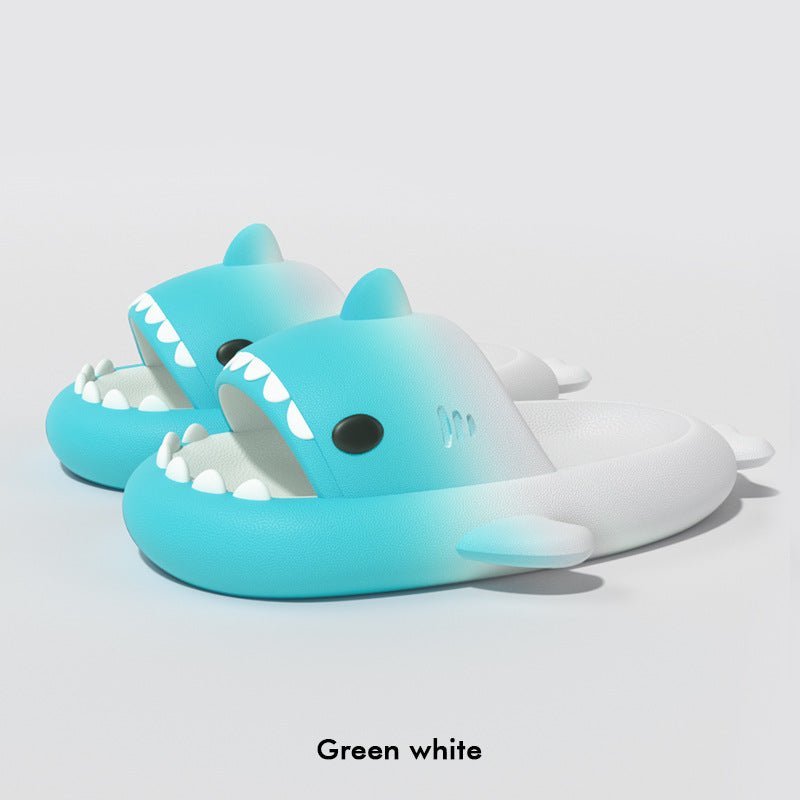 Gradient Shark Slippers Men's Home Bathroom Non-slip | Luxury Home Accessories | Heulog Glow