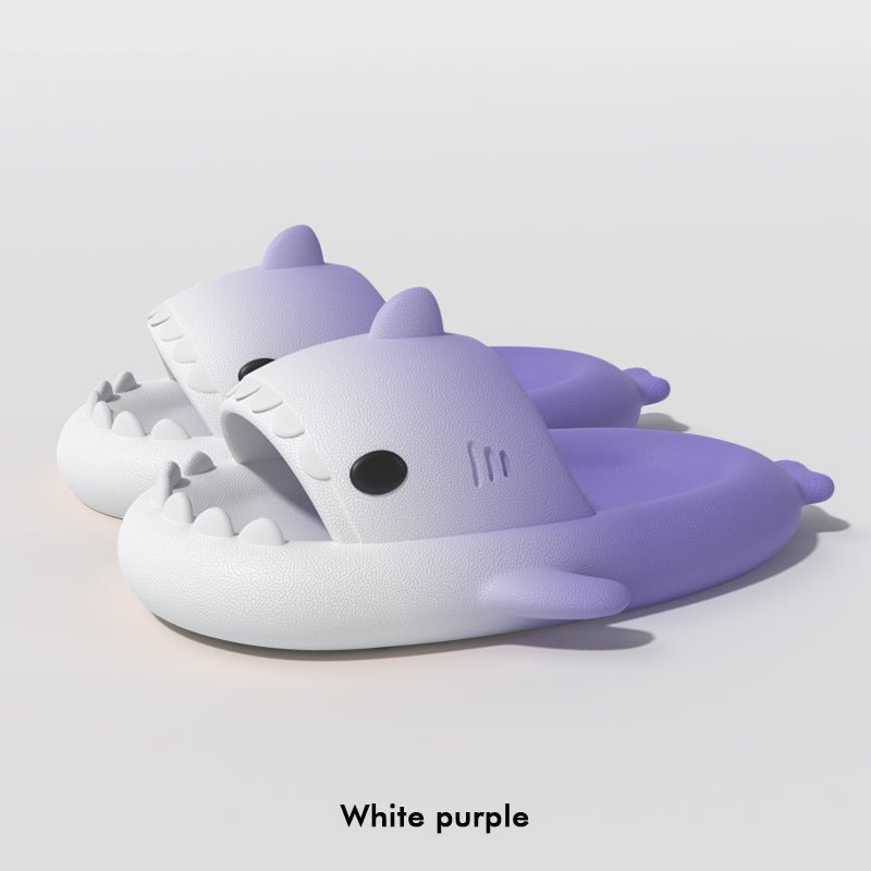 Gradient Shark Slippers Men's Home Bathroom Non-slip | Luxury Home Accessories | Heulog Glow