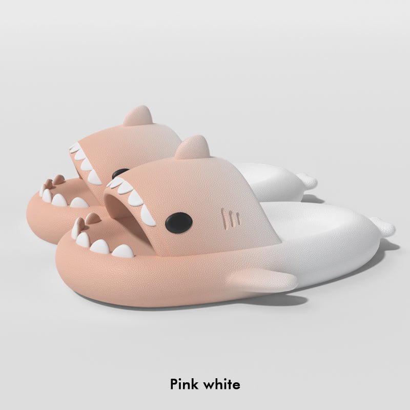 Gradient Shark Slippers Men's Home Bathroom Non-slip | Luxury Home Accessories | Heulog Glow