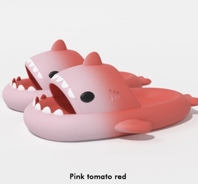 Gradient Shark Slippers Men's Home Bathroom Non-slip | Luxury Home Accessories | Heulog Glow