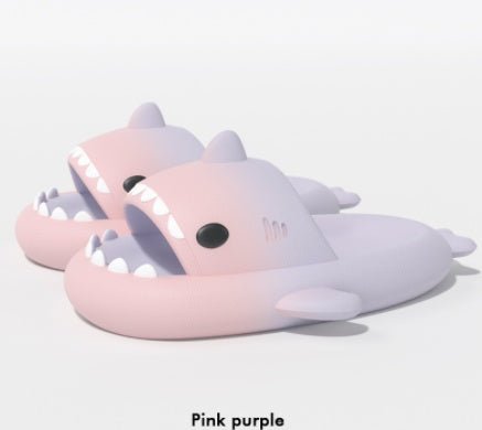 Gradient Shark Slippers Men's Home Bathroom Non-slip | Luxury Home Accessories | Heulog Glow