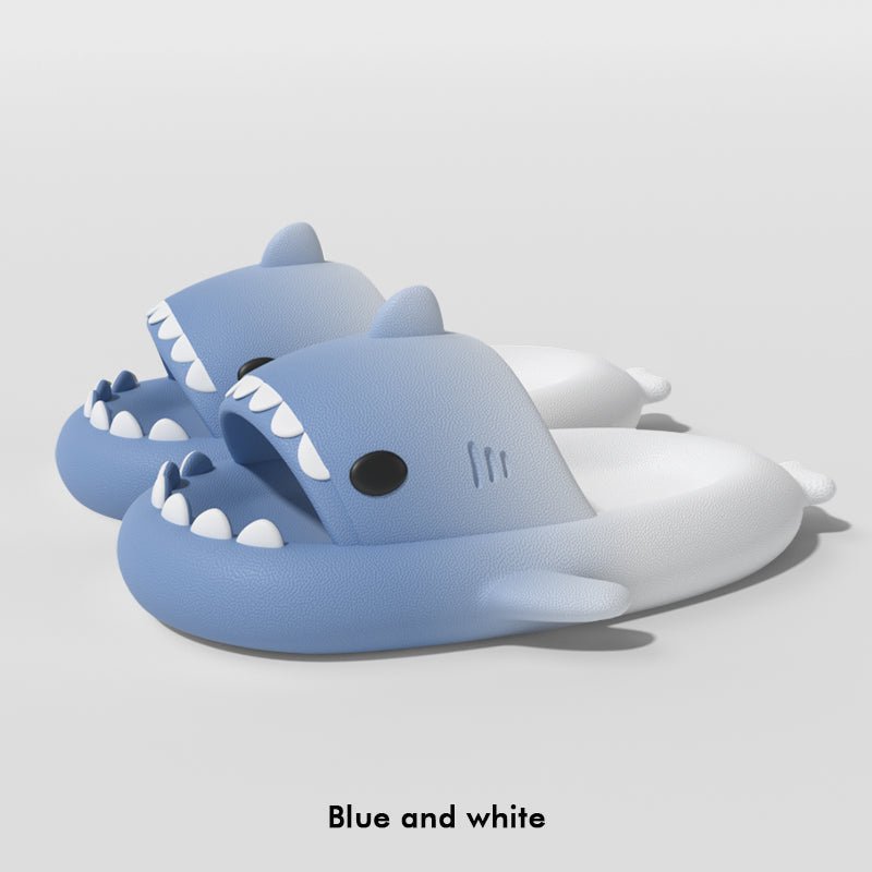 Gradient Shark Slippers Men's Home Bathroom Non-slip | Luxury Home Accessories | Heulog Glow