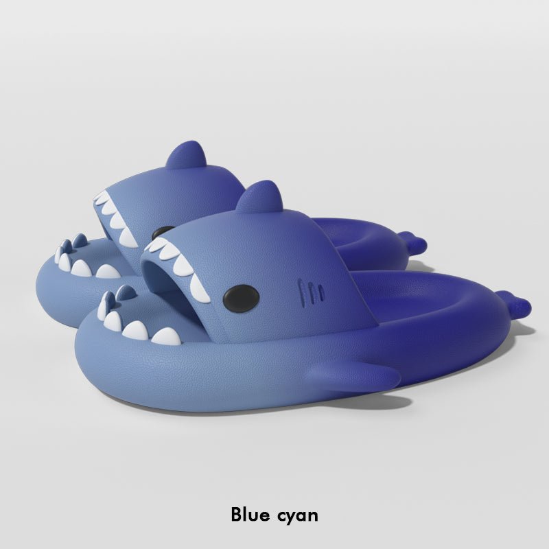 Gradient Shark Slippers Men's Home Bathroom Non-slip | Luxury Home Accessories | Heulog Glow