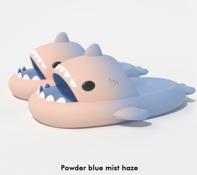 Gradient Shark Slippers Men's Home Bathroom Non-slip | Luxury Home Accessories | Heulog Glow