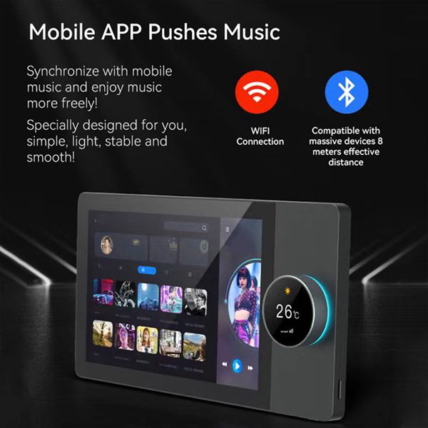 Graffiti Smart Central Control Home Panel | Luxury Home Accessories | Heulog Glow