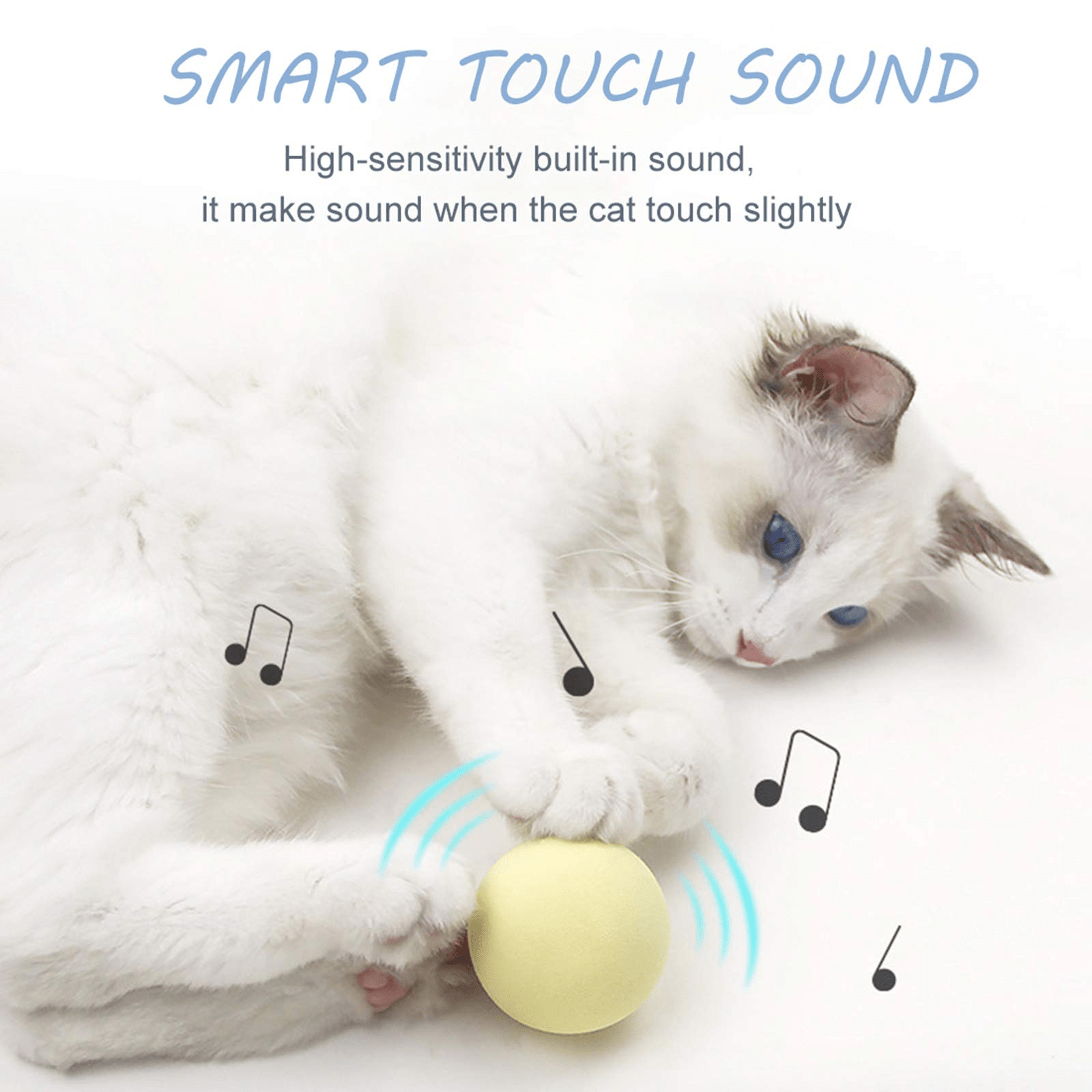 Gravity Called The Ball Mint Kitten Self-hey Toy | Luxury Home Accessories | Heulog Glow