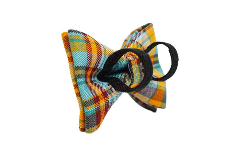 Green Plaid Plain Pet Collar | Luxury Home Accessories | Heulog Glow