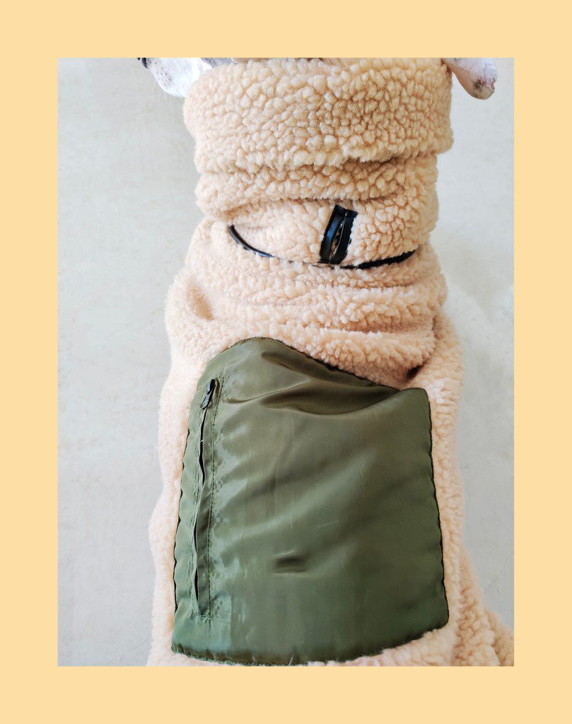 Greyhounds Whippet Super Thick Lamb Fleece Two-wear Coat | Luxury Home Accessories | Heulog Glow