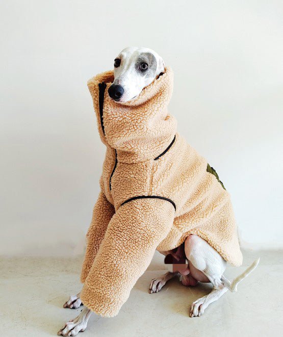 Greyhounds Whippet Super Thick Lamb Fleece Two-wear Coat | Luxury Home Accessories | Heulog Glow