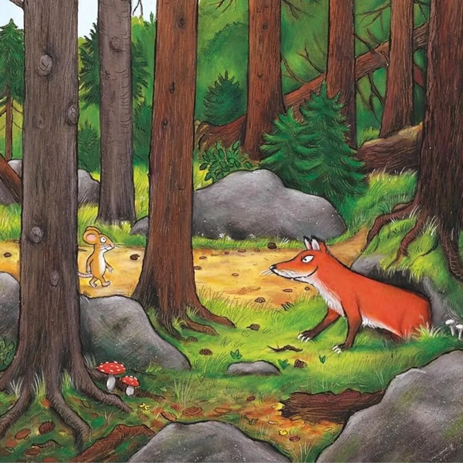 Gruffalo Paperback Book | Luxury Home Accessories | Heulog Glow