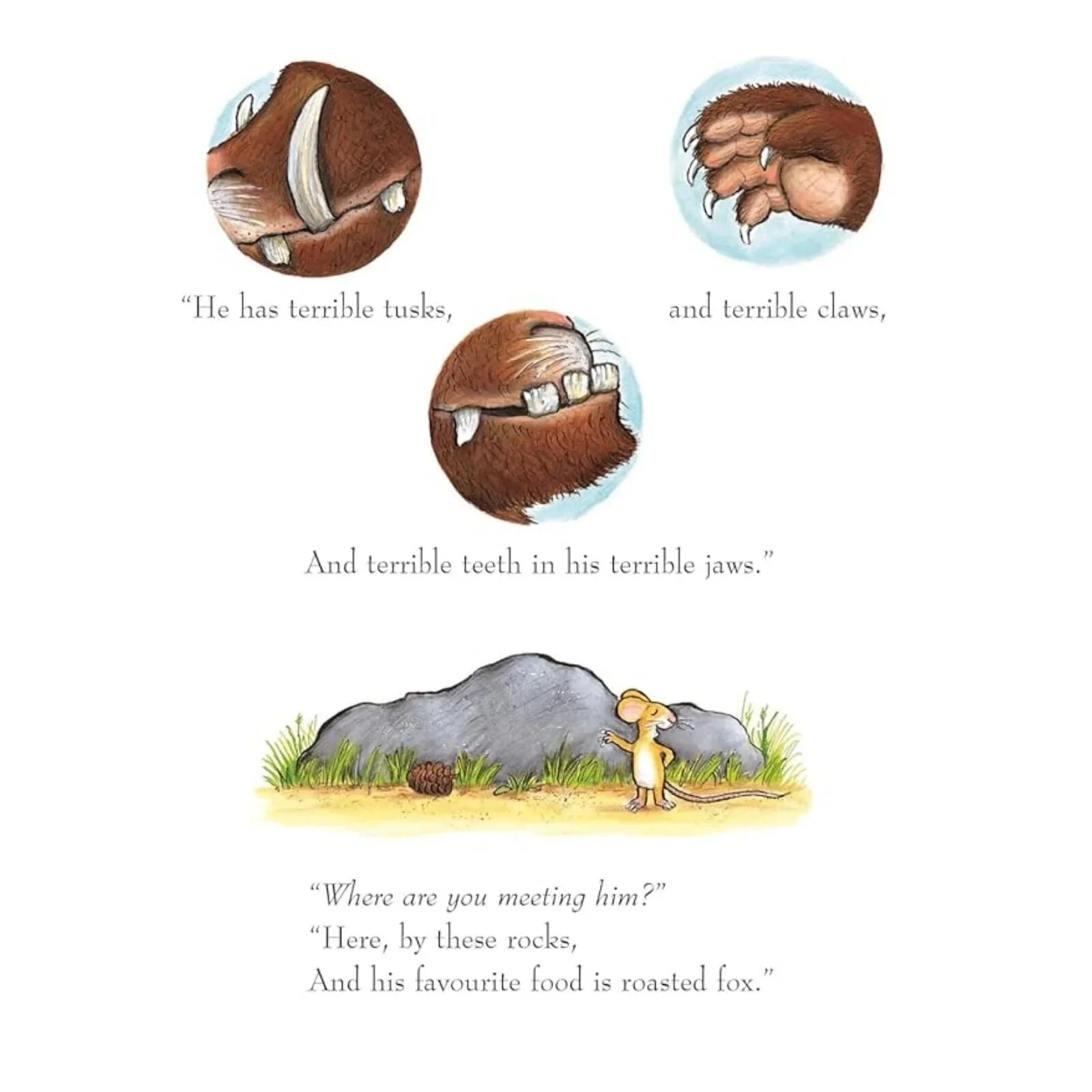 Gruffalo Paperback Book | Luxury Home Accessories | Heulog Glow