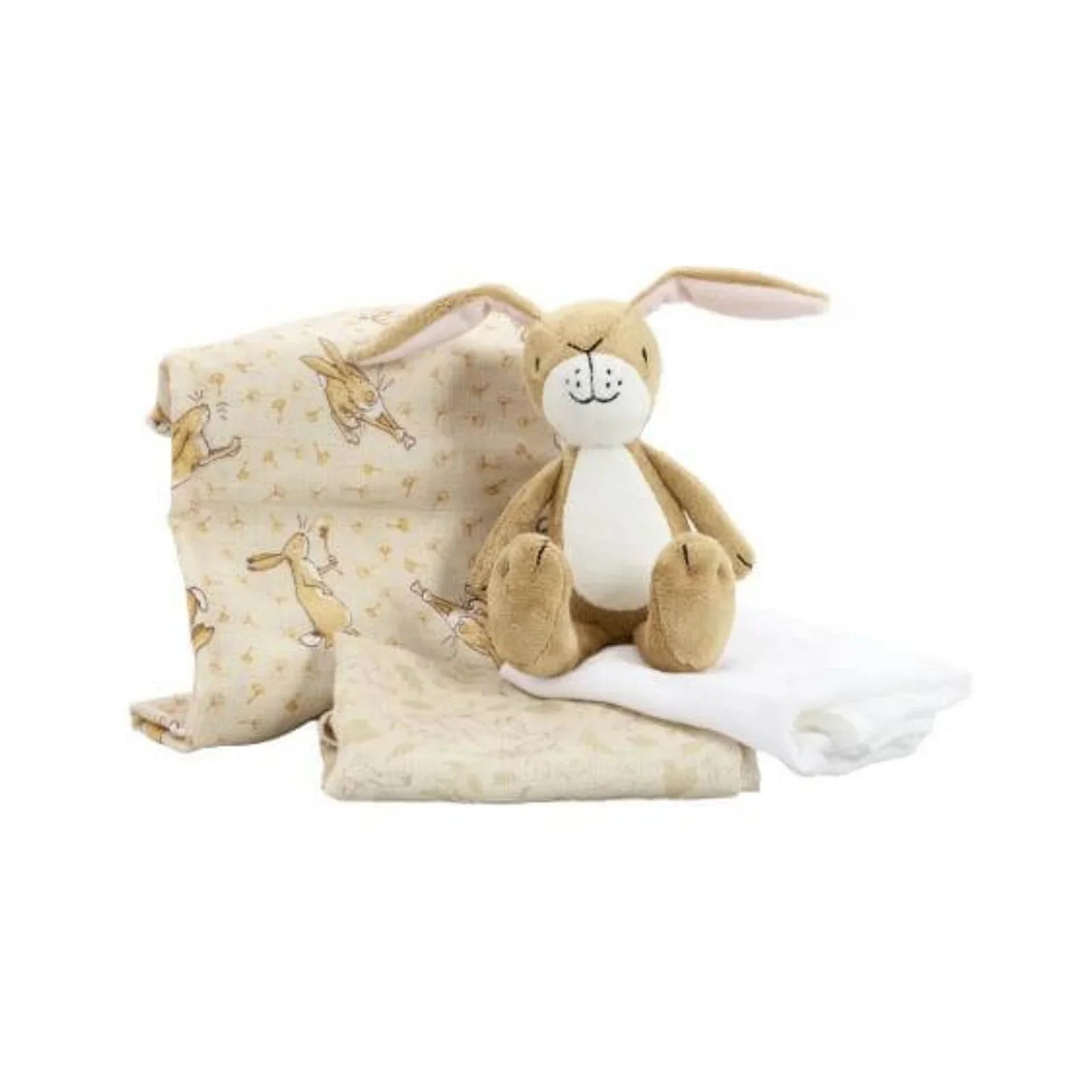 Guess How Much I Love You Soft Toy and Muslin Gift Set | Luxury Home Accessories | Heulog Glow