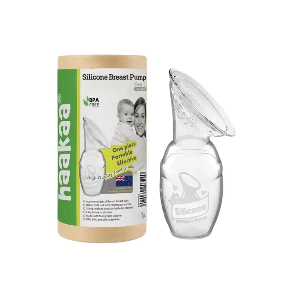 Haakaa Gen. 1 Silicone Breast Pump | Luxury Home Accessories | Heulog Glow
